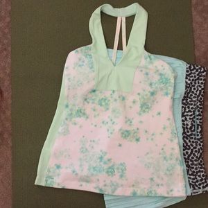 Lululemon Open Soul Frangipani 8 EUC